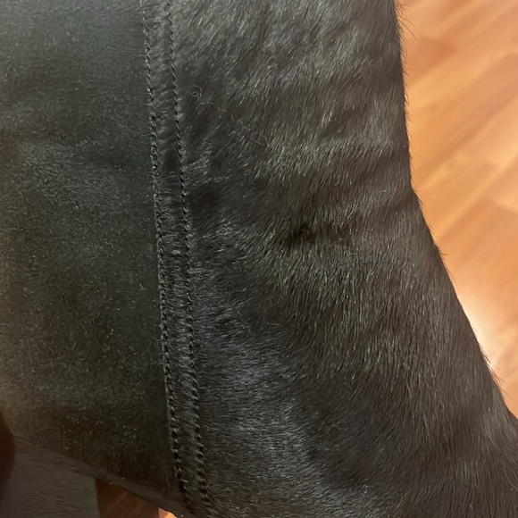 Cole Haan Zandra Bootie. Size 9.5. Black. Calf hair and suede combo. - Picture 9 of 14